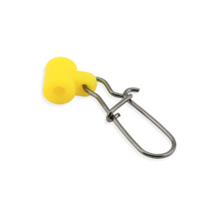 Aqua-Clear, Braid Resistant Fish Finder, Size #6 Duo Lock Snap, Yellow Slide, 100 pc