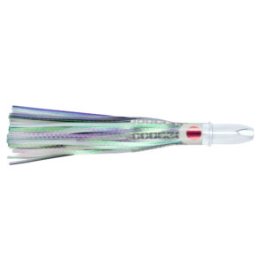 Billy Baits, Double Cavitator Lure, Blue/Chartreuse/Pink Skirt, 2 oz / 56 g Head, 7 in / 17.7 cm