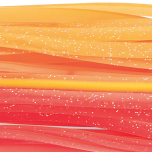 Billy Baits, Mister Big Lure, Ultimate Series, Tie on Skirt Version, Pink/Orange 2 Yellow Veins/Pink/Orange PVC Skirt, XXL, 41 oz / 1077 g Head, 16 in / 40.6 cm - Image 3