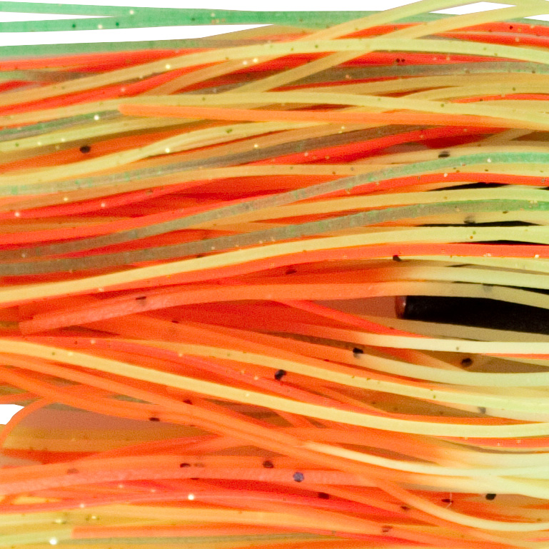 Billy Baits, Master Hooker Lure, Green/Yellow/Orange Firetip, Concave Head, 5.5 in / 14 cm - Image 3