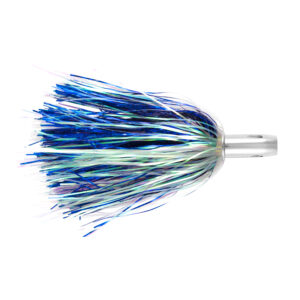 Billy Baits, Master Hooker Lure, Pearl/Blue Shimmer, Concave Head, 5.5 in / 14 cm