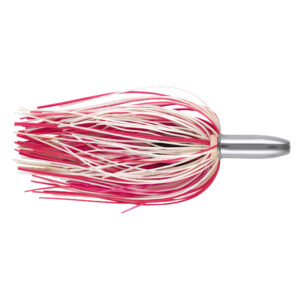 Billy Baits, Mini Turbo Slammer Lure, Pink/White/Pink, Concave Head, 5.5 in / 14 cm