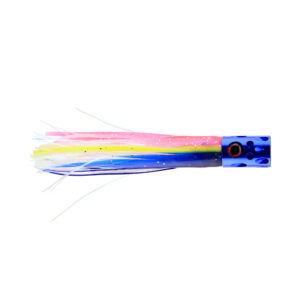 Billy Baits, Magnum Turbo Whistler Lure, Blue/Pink/Pearl Skirt, 2 oz / 56.6 g Head