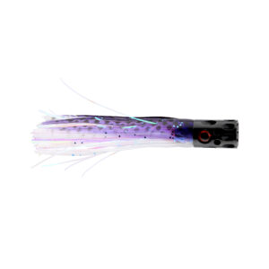 Billy Baits, Magnum Turbo Whistler Lure, Purple/Black/Pearl Skirt, 2 oz / 56.6 g Head