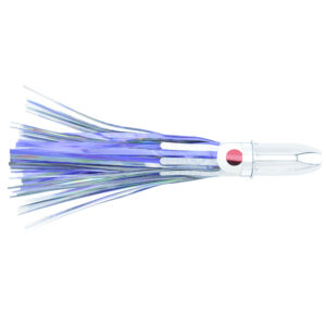 Billy Baits, Super Magnum Lure, Black/Purple Eye-Skirt, 6 oz / 170 g Head, 8 in / 20.3 cm