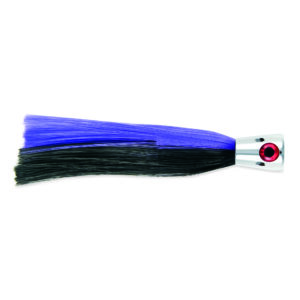 Billy Baits, Super Smoker II Lure, Black/Purple Skirt, 2 oz / 56.6 g Head, 8 in / 20.3 cm