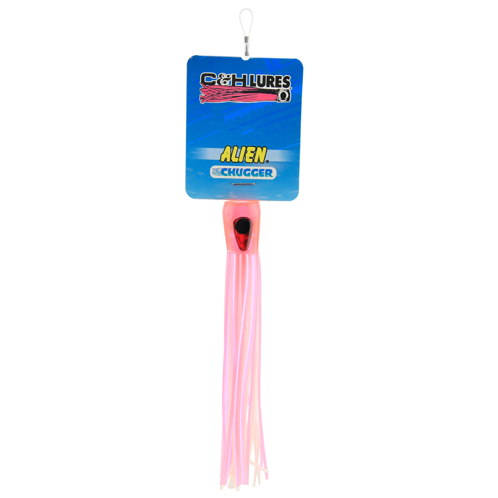 C&H, Alien Chugger Lure, Pink/White, 6.5 in / 16.5 cm - Image 2