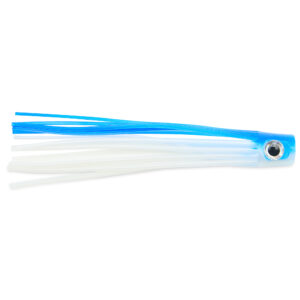 C&H, Lil Stubby Chugger Lure, Blue/White, 5.5 in / 14 cm, 10 pc