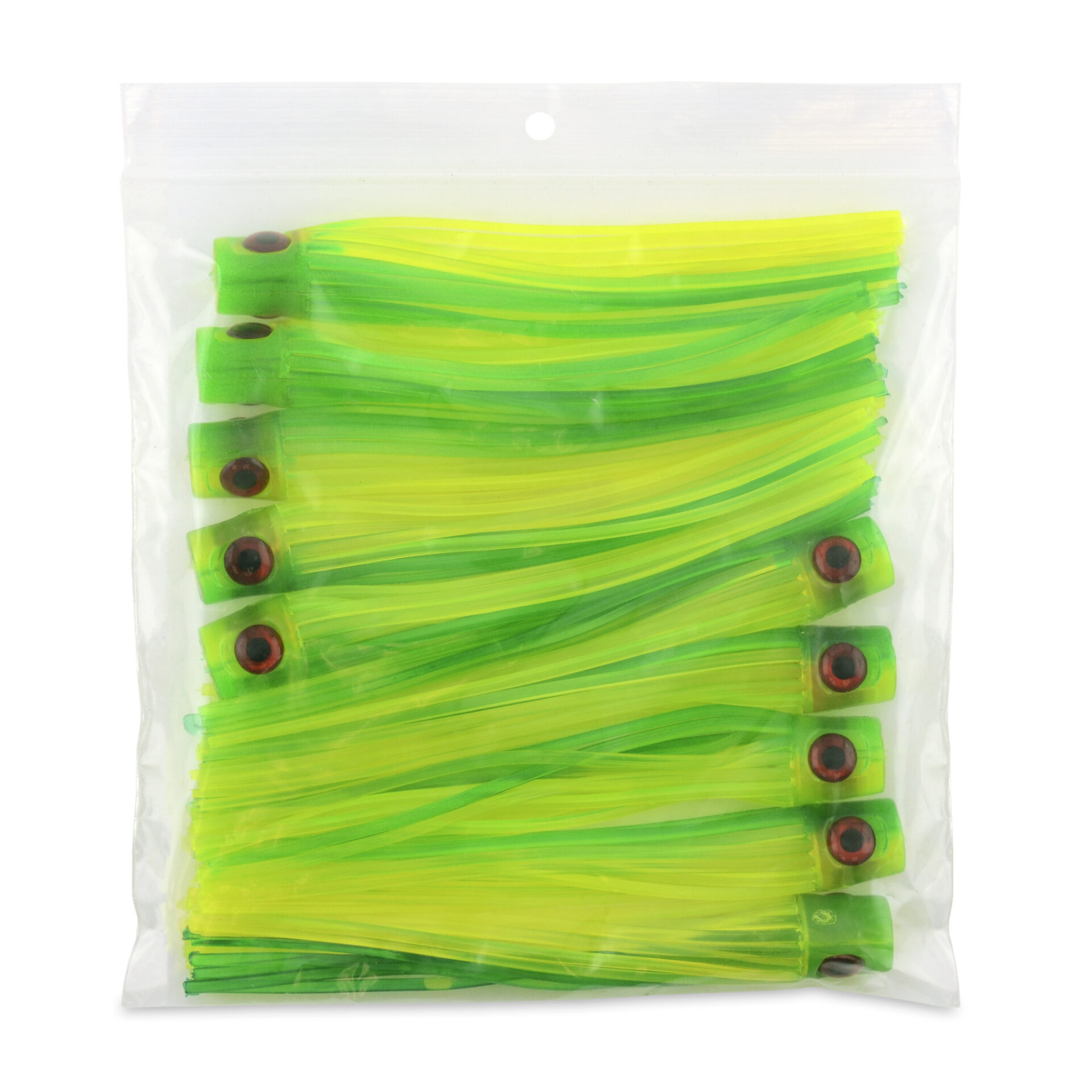 C&H, Lil Stubby Chugger Lure, Green/Chartreuse, 5.5 in / 14 cm, 10 pc - Image 2