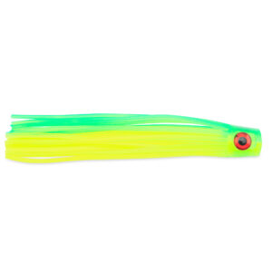 C&H, Lil Stubby Chugger Lure, Green/Chartreuse, 5.5 in / 14 cm