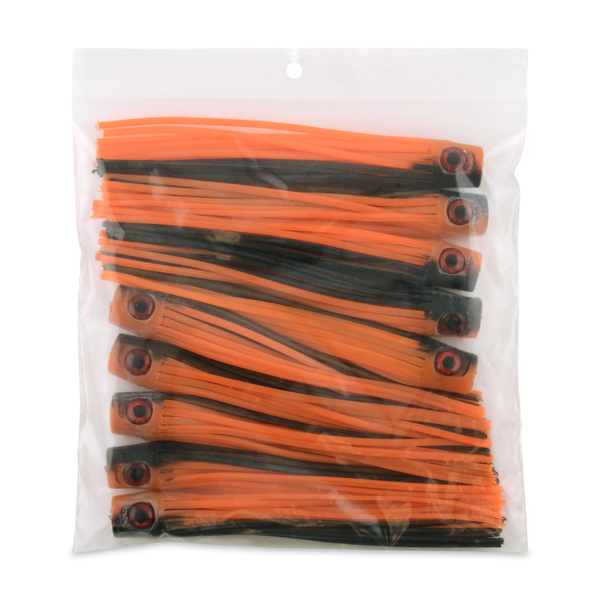 C&H, Lil Stubby Chugger Lure, Black/Orange, 5.5 in / 14 cm, 10 pc - Image 2