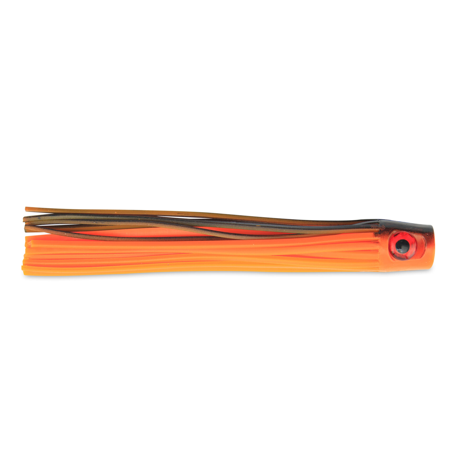 C&H, Lil Stubby Chugger Lure, Black/Orange, 5.5 in / 14 cm, 10 pc