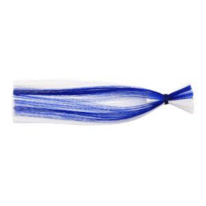 C&H, Sea Witch Lure, White/Blue Skirt, 3/4 oz / 21.2 g Head