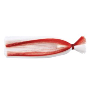 C&H, Sea Witch Lure, White/Red Skirt, 4 oz / 113.3 g Head