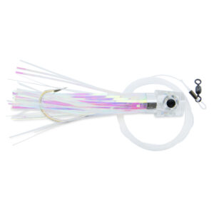 C&H, Lil Stubby Rigged and Ready, Oyster Mylar Skirt, 7/0 Mustad Hook, AFW Swivel, 100 lb / 45.3 kg Grand Slam Mono Line, 6 ft / 1.8 m