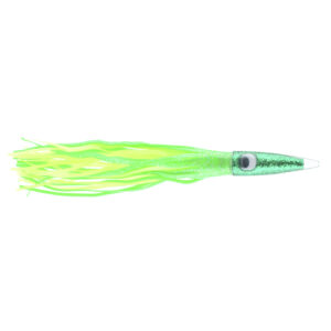 C&H, Wahoo Whacker, Green/Yellow Skirt, 6 oz / 170 g 12.5 in / 31.75 cm