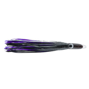 C&H, Wahoo Whacker XL, Black-Foil/Purple Skirt, 11 oz / 311 g 16 in / 40.6 cm