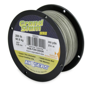Grand Slam Braid - Green - 200 lb (90.9 kg), 300 yd (274 m)