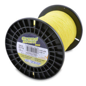 Grand Slam Braid - Fluorescent Yellow - 100 lb (45.5 kg), 2500 yd (2286 m)