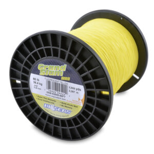 Grand Slam Braid - Fluorescent Yellow - 80 lb (36.2 kg), 2500 yd (2286 m)