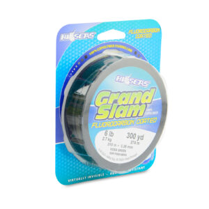 Grand Slam Fluorocarbon Coated Line, 6 lb / 2.7 kg test, .010 in / 0.26 mm dia, Moss Green, 300 yd / 274 m