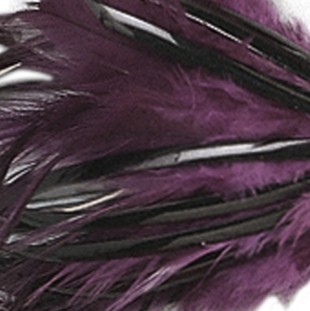 No Alibi, Dolphin Delight Rigged & Ready, Black/Purple Skirt, 1/2 oz / 14.1 g Lead Head, 4.5 in / 11.4 cm, 7/0 Mustad Hook, AFW Swivel, 135 lb / 61 kg AFW Cable, 3 ft / 0.9 m - Image 3