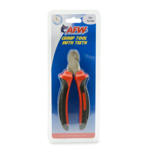 Crimper Tool with Teeth, 6 in / 15.2 cm, use with size #0 - #6 sleeves