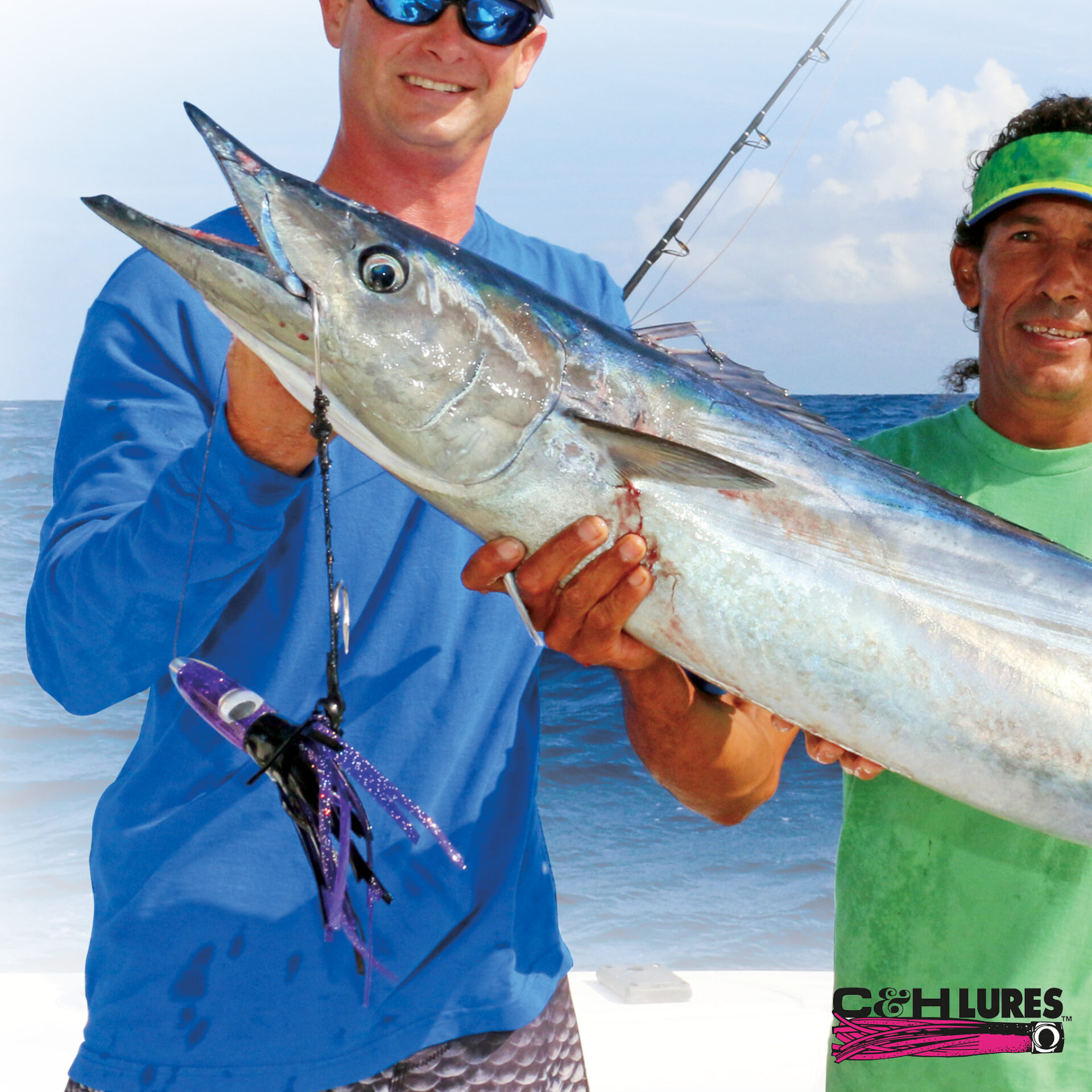 C&H, Wahoo Whacker XL, Dolphin Skirt, 11 oz / 311 g 16 in / 40.6 cm - Image 7