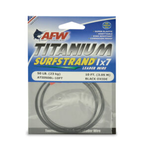 Titanium Surfstrand Bare 1x7 Leader Wire