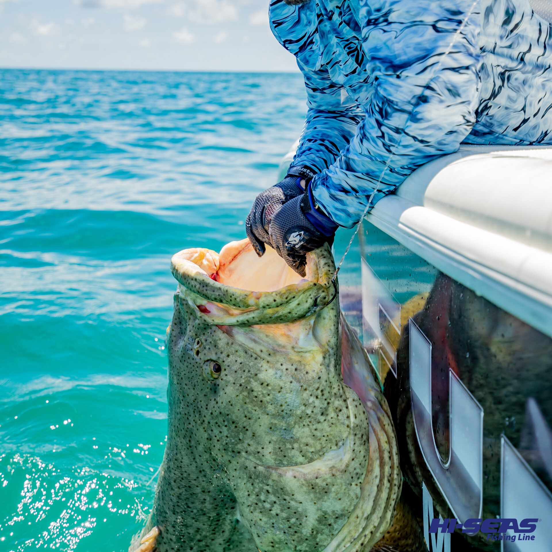 Grand Slam Bluewater 100% Fluorocarbon Leader - Blue - Image 15