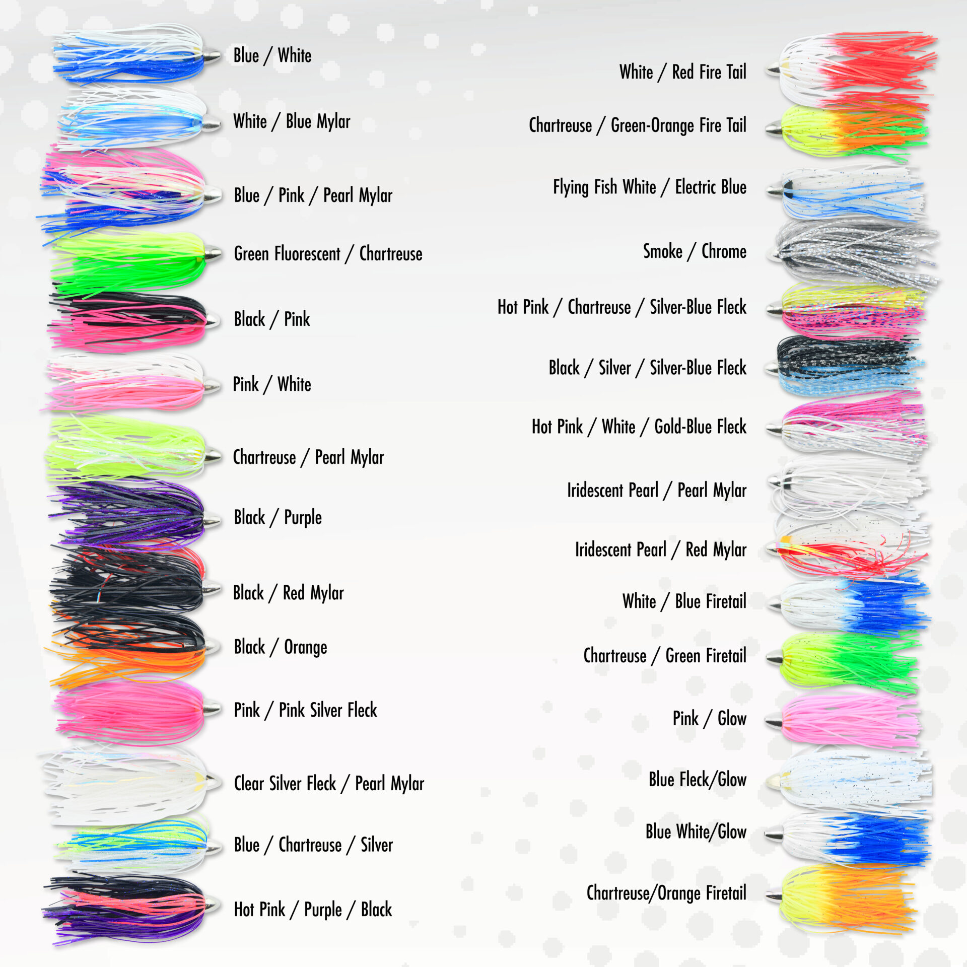 C&H, King Buster Lure, Blue/Chartreuse/Silver Skirt, 1/8 oz / 3.5 g Head, 2.5 in / 6.35 cm, 100 pc - Image 4