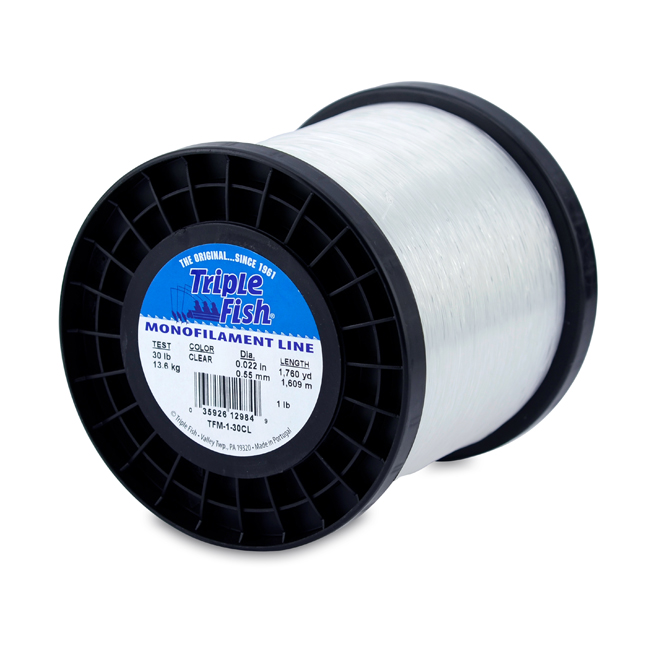 Triple Fish Monofilament Line - Clear